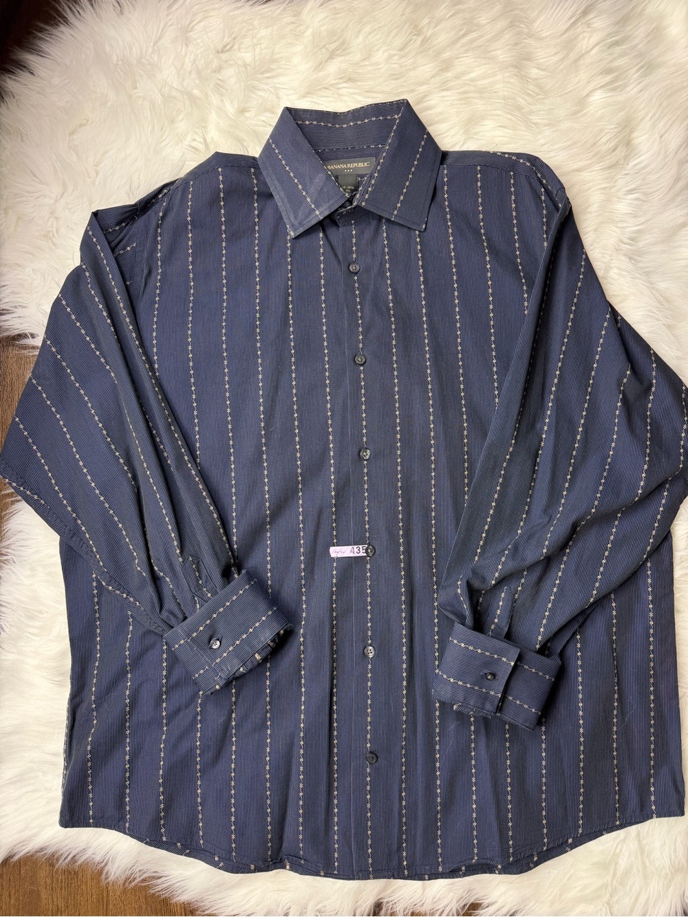 Banana Republic Embroidered Dress Shirt